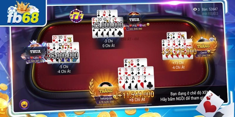 Cách chơi mậu binh hiệu quả là cần biết linh hoạt chiến thuật