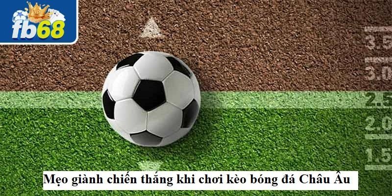 Mẹo hay bỏ túi khi soi kèo Châu Âu